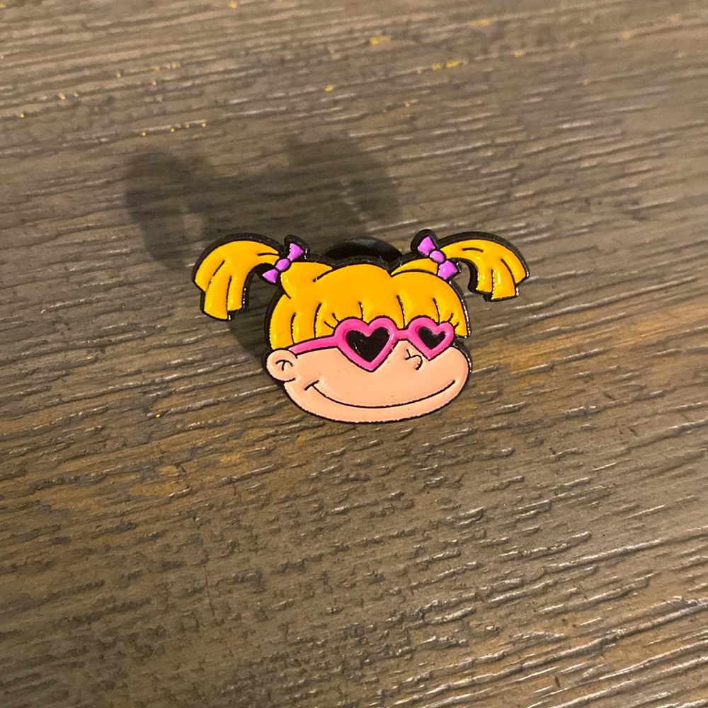Angelica from Rugrats Brooch Pin
